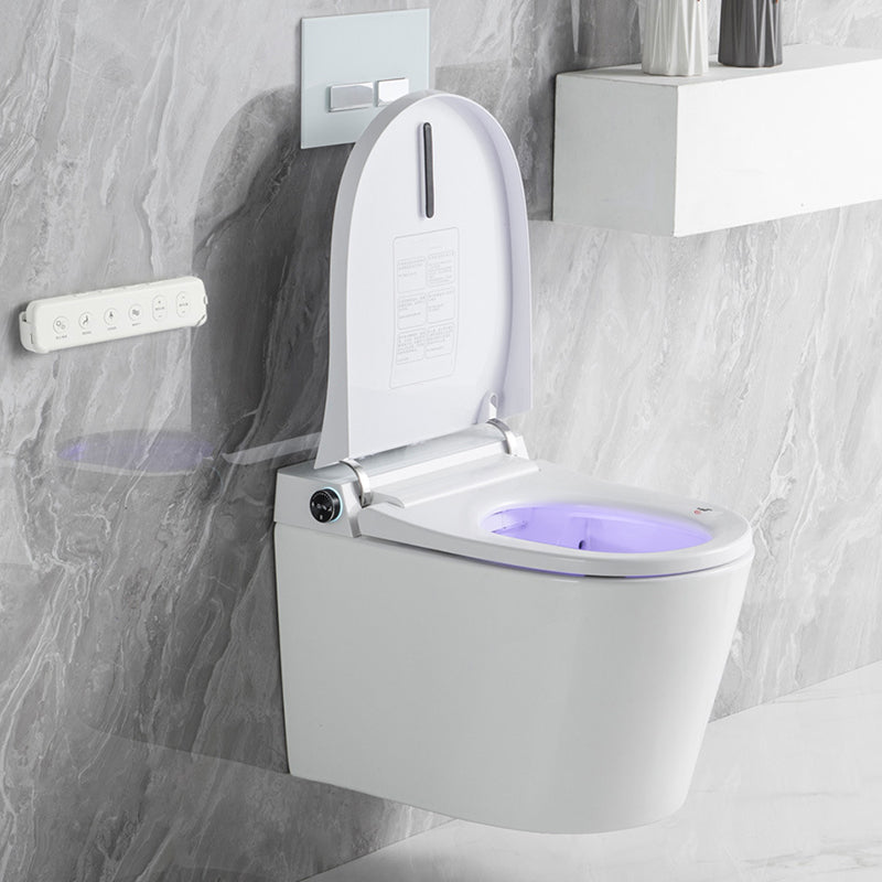 Contemporary Wall Mount Toilet Bowl Concealed Tank Urine Toilet for Bathroom White Toilet with Tanker Clearhalo 'Bathroom Remodel & Bathroom Fixtures' 'Home Improvement' 'home_improvement' 'home_improvement_toilets' 'Toilets & Bidets' 'Toilets' 6611610