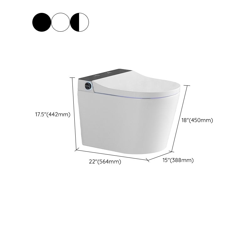 Contemporary Wall Mount Toilet Bowl Concealed Tank Urine Toilet for Bathroom Clearhalo 'Bathroom Remodel & Bathroom Fixtures' 'Home Improvement' 'home_improvement' 'home_improvement_toilets' 'Toilets & Bidets' 'Toilets' 6611624