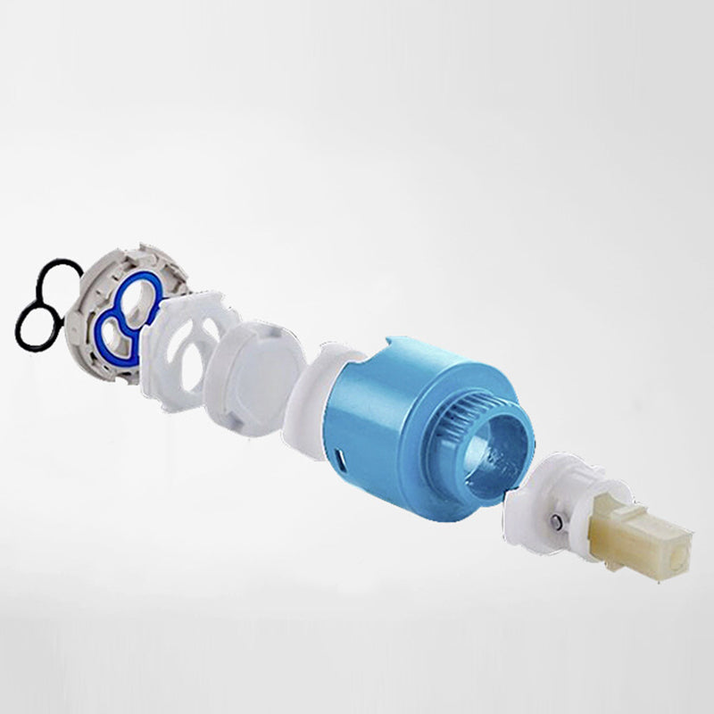 Contemporary Vessel Faucet Pull-out Faucet with One Knob Handle Clearhalo 'Bathroom Remodel & Bathroom Fixtures' 'Bathroom Sink Faucets' 'Bathroom Sinks & Faucet Components' 'bathroom_sink_faucets' 'Home Improvement' 'home_improvement' 'home_improvement_bathroom_sink_faucets' 6615478