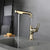 Glam Centerset Faucet One Lever Handle Faucet with Swivel Spout Gold Clearhalo 'Bathroom Remodel & Bathroom Fixtures' 'Bathroom Sink Faucets' 'Bathroom Sinks & Faucet Components' 'bathroom_sink_faucets' 'Home Improvement' 'home_improvement' 'home_improvement_bathroom_sink_faucets' 6615480