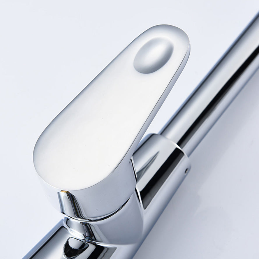 Traditional 1-Handle Faucet 1-Hole with Water Dispenser Standard Kitchen Faucet Clearhalo 'Home Improvement' 'home_improvement' 'home_improvement_kitchen_faucets' 'Kitchen Faucets' 'Kitchen Remodel & Kitchen Fixtures' 'Kitchen Sinks & Faucet Components' 'kitchen_faucets' 6615580