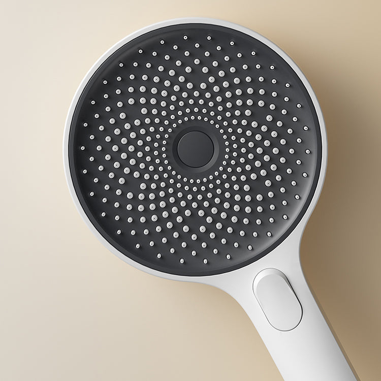 Shower System Round Adjustable Spray Pattern Massage Jet Handheld Shower Head Shower Trim Clearhalo 'Bathroom Remodel & Bathroom Fixtures' 'Home Improvement' 'home_improvement' 'home_improvement_shower_faucets' 'Shower Faucets & Systems' 'shower_faucets' 'Showers & Bathtubs Plumbing' 'Showers & Bathtubs' 6615648