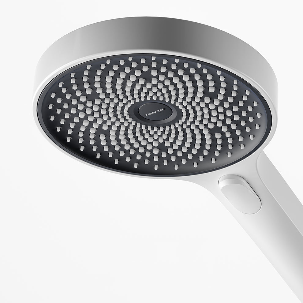 Shower System Round Adjustable Spray Pattern Massage Jet Handheld Shower Head Shower Trim Clearhalo 'Bathroom Remodel & Bathroom Fixtures' 'Home Improvement' 'home_improvement' 'home_improvement_shower_faucets' 'Shower Faucets & Systems' 'shower_faucets' 'Showers & Bathtubs Plumbing' 'Showers & Bathtubs' 6615655