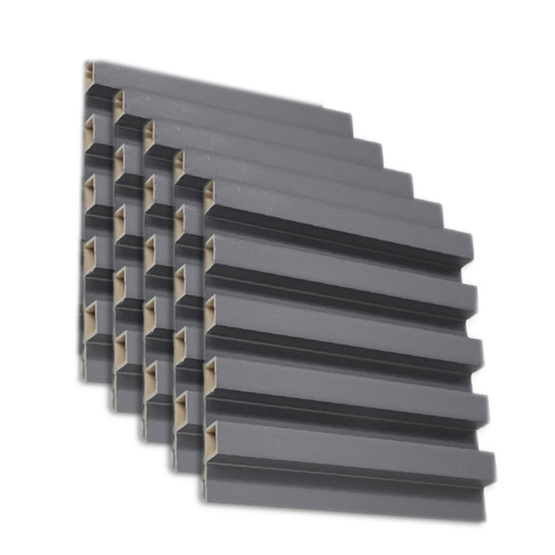 Modern Wall Plank PVC Staple Soundproof Shiplap Indoor Wall Ceiling Dark Gray Clearhalo 'Flooring 'Home Improvement' 'home_improvement' 'home_improvement_wall_paneling' 'Wall Paneling' 'wall_paneling' 'Walls & Ceilings' Walls and Ceiling' 6615855