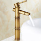 Country Style Faucet One Hole Vessel Sink Faucet with One Lever Handle 12.1" Common Clearhalo 'Bathroom Remodel & Bathroom Fixtures' 'Bathroom Sink Faucets' 'Bathroom Sinks & Faucet Components' 'bathroom_sink_faucets' 'Home Improvement' 'home_improvement' 'home_improvement_bathroom_sink_faucets' 6615883