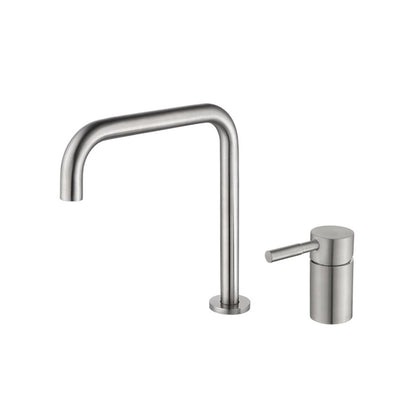 Single Handle Basin Faucet Circular Luxury Vanity Sink Faucet for Bathroom Chrome Low Style 7 Shape Clearhalo 'Bathroom Remodel & Bathroom Fixtures' 'Bathroom Sink Faucets' 'Bathroom Sinks & Faucet Components' 'bathroom_sink_faucets' 'Home Improvement' 'home_improvement' 'home_improvement_bathroom_sink_faucets' 6615919