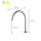 Single Handle Basin Faucet Circular Luxury Vanity Sink Faucet for Bathroom Clearhalo 'Bathroom Remodel & Bathroom Fixtures' 'Bathroom Sink Faucets' 'Bathroom Sinks & Faucet Components' 'bathroom_sink_faucets' 'Home Improvement' 'home_improvement' 'home_improvement_bathroom_sink_faucets' 6615926
