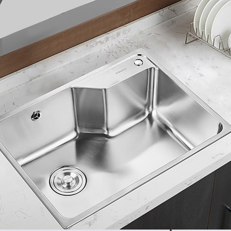 Modern Style Kitchen Sink Undermount Corrosion Resistant Kitchen Double Sink Clearhalo 'Home Improvement' 'home_improvement' 'home_improvement_kitchen_sinks' 'Kitchen Remodel & Kitchen Fixtures' 'Kitchen Sinks & Faucet Components' 'Kitchen Sinks' 'kitchen_sinks' 6616064