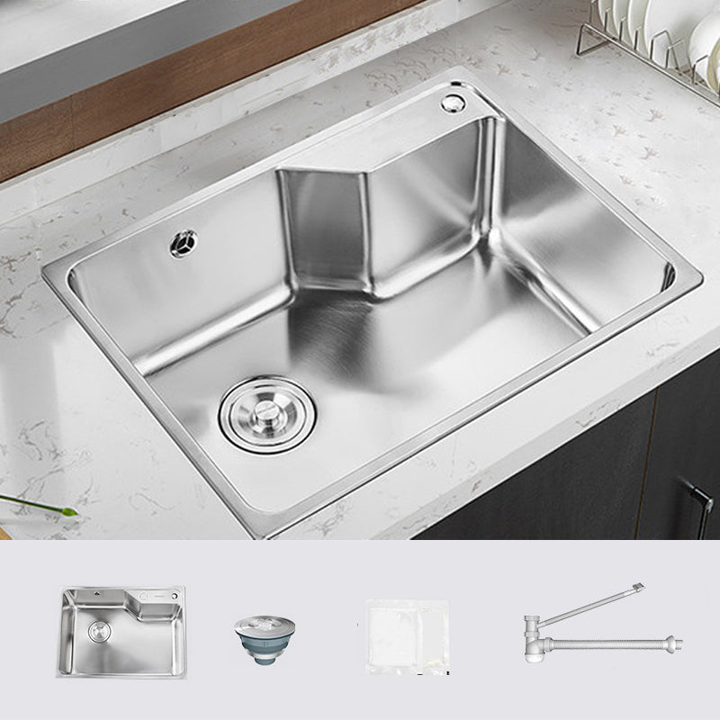 Modern Style Kitchen Sink Undermount Corrosion Resistant Kitchen Double Sink 23"L x 17"W x 8"H Sink Only None Clearhalo 'Home Improvement' 'home_improvement' 'home_improvement_kitchen_sinks' 'Kitchen Remodel & Kitchen Fixtures' 'Kitchen Sinks & Faucet Components' 'Kitchen Sinks' 'kitchen_sinks' 6616069