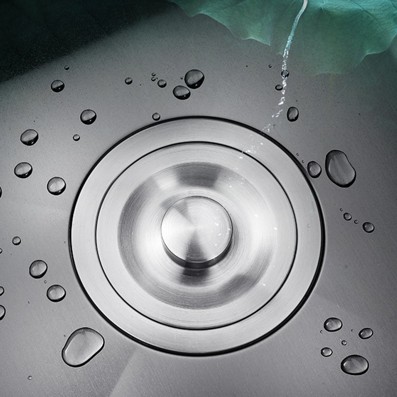 Modern Style Kitchen Sink Drop-In Corrosion Resistant Kitchen Double Sink Clearhalo 'Home Improvement' 'home_improvement' 'home_improvement_kitchen_sinks' 'Kitchen Remodel & Kitchen Fixtures' 'Kitchen Sinks & Faucet Components' 'Kitchen Sinks' 'kitchen_sinks' 6616105