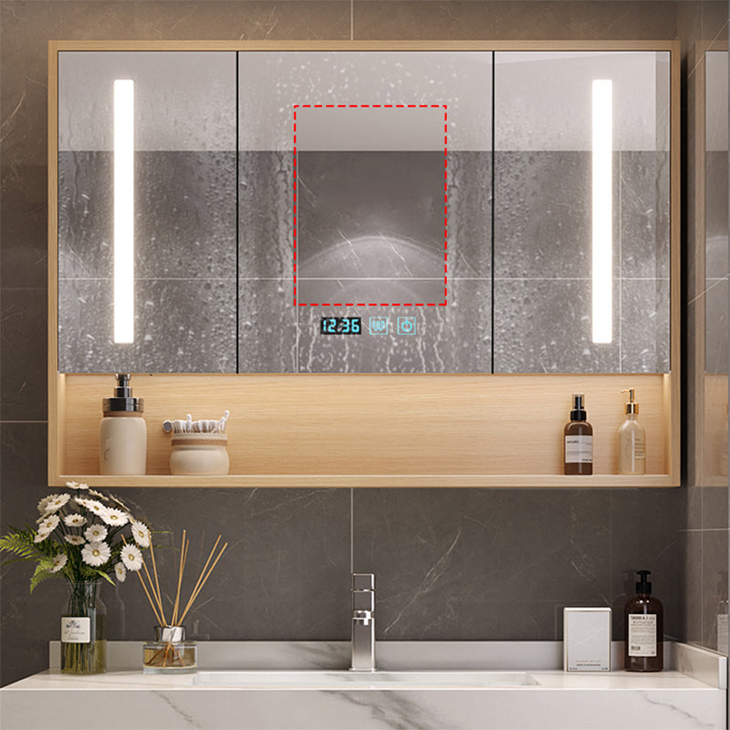 Gorgeous Sink Vanity Wood Wall-Mounted Mirror Cabinet Vanity Cabinet with Storage Shelving Clearhalo 'Bathroom Remodel & Bathroom Fixtures' 'Bathroom Vanities' 'bathroom_vanities' 'Home Improvement' 'home_improvement' 'home_improvement_bathroom_vanities' 6616378