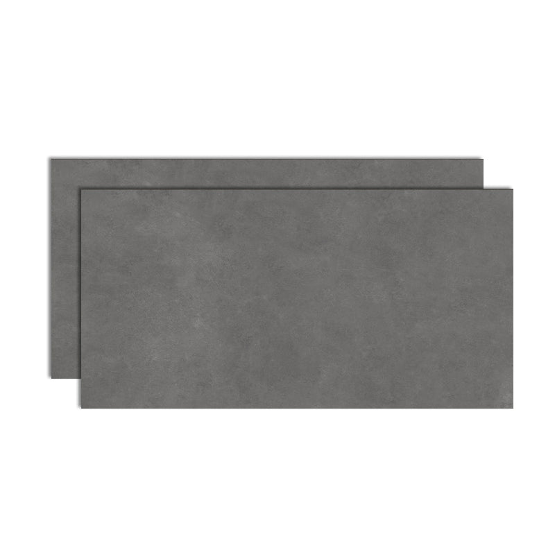 Rectangle Tile Solid Color Straight Edge Texture Design Floor Tile Dark Gray 59"L x 30"W x 0.4"H Clearhalo 'Floor Tiles & Wall Tiles' 'floor_tiles_wall_tiles' 'Flooring 'Home Improvement' 'home_improvement' 'home_improvement_floor_tiles_wall_tiles' Walls and Ceiling' 6616782