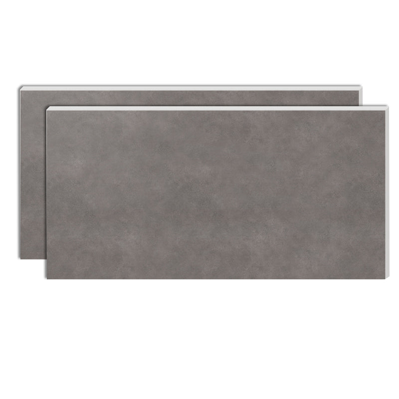 Rectangle Tile Solid Color Straight Edge Glazed Design Floor Tile ...