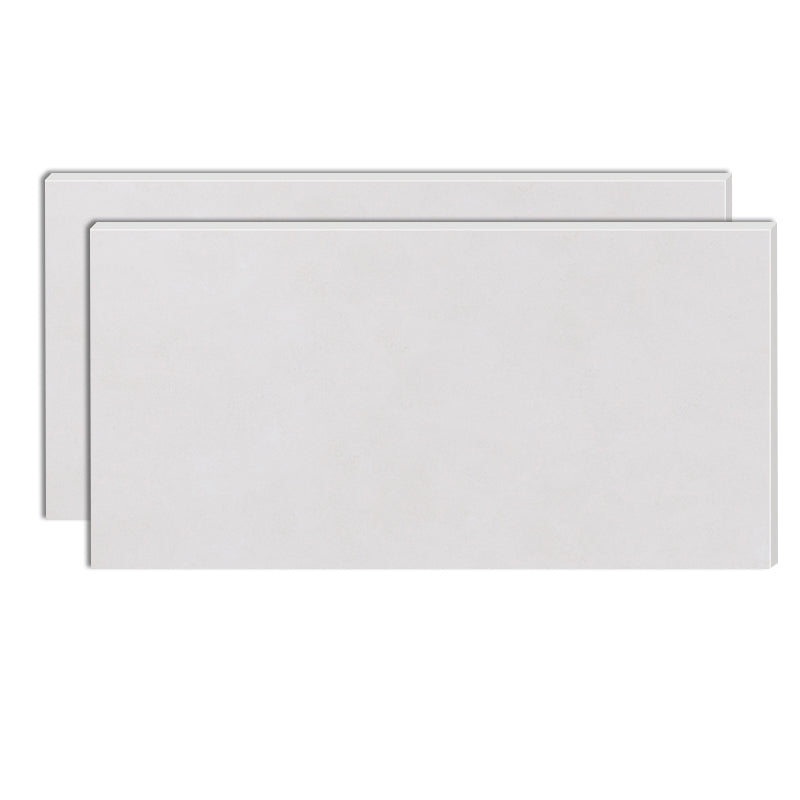 Rectangle Tile Solid Color Straight Edge Glazed Design Floor Tile Cream Clearhalo 'Floor Tiles & Wall Tiles' 'floor_tiles_wall_tiles' 'Flooring 'Home Improvement' 'home_improvement' 'home_improvement_floor_tiles_wall_tiles' Walls and Ceiling' 6616799