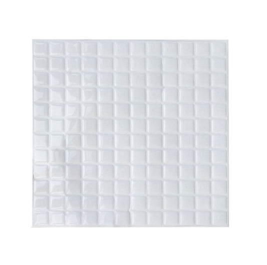 Peel & Stick Mosaic Tile Square Plastic Waterproof Peel and Stick Tiles for Kitchen Clearhalo 'Flooring 'Home Improvement' 'home_improvement' 'home_improvement_peel_stick_blacksplash' 'Peel & Stick Backsplash Tile' 'peel_stick_blacksplash' 'Walls & Ceilings' Walls and Ceiling' 6616824