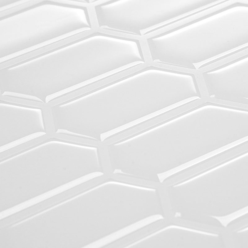 Modern Waterproof Backsplash Tile Smooth Peel and Stick Single Tile for Kitchen Clearhalo 'Flooring 'Home Improvement' 'home_improvement' 'home_improvement_peel_stick_blacksplash' 'Peel & Stick Backsplash Tile' 'peel_stick_blacksplash' 'Walls & Ceilings' Walls and Ceiling' 6616832