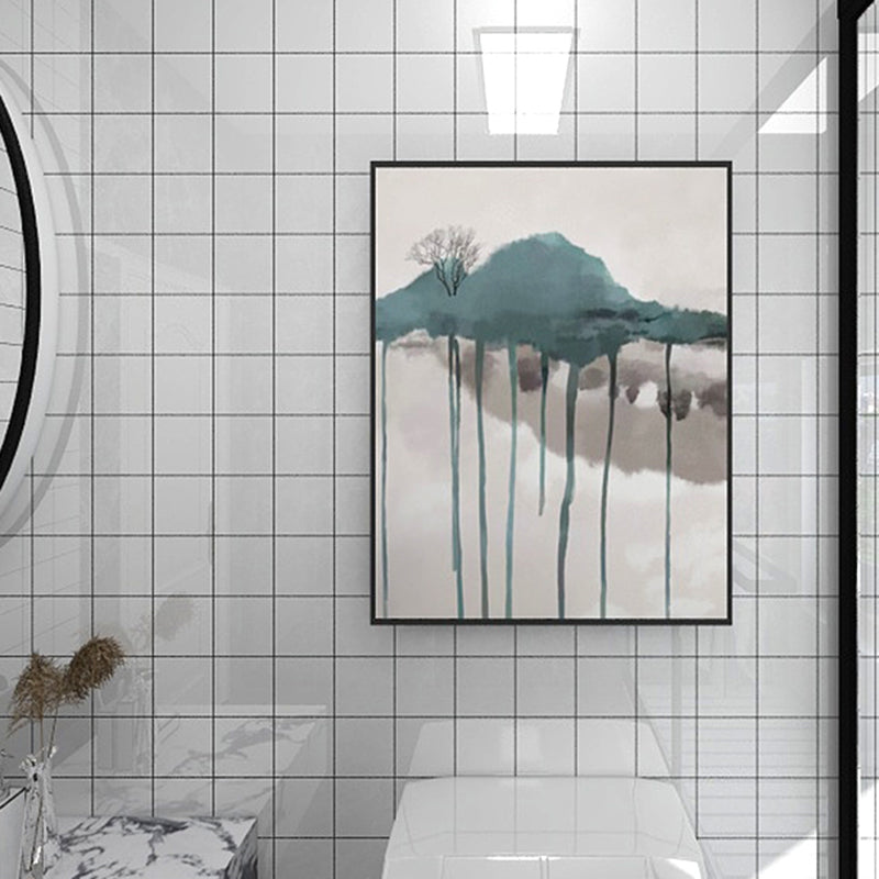 Wall Floor Tile Imitation Marble Paste Waterproof Floor Tile Wallpaper Ivory 200-Piece Set Clearhalo 'Flooring 'Home Improvement' 'home_improvement' 'home_improvement_peel_stick_blacksplash' 'Peel & Stick Backsplash Tile' 'peel_stick_blacksplash' 'Walls & Ceilings' Walls and Ceiling' 6616856