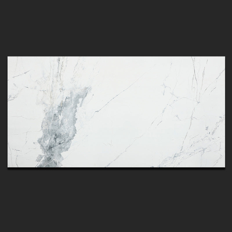 Modern Laminate Plank Flooring Wood Scratch Resistant and Fade Resistant Laminate Floor White Marble Clearhalo 'Flooring 'Home Improvement' 'home_improvement' 'home_improvement_laminate_flooring' 'Laminate Flooring' 'laminate_flooring' Walls and Ceiling' 6616879