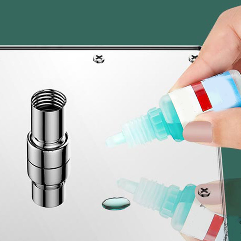 Modern Shower Head Combo Dual Shower Head Polished Stainless Steel Wall-Mount Shower Head Clearhalo 'Bathroom Remodel & Bathroom Fixtures' 'Home Improvement' 'home_improvement' 'home_improvement_shower_heads' 'Shower Heads' 'shower_heads' 'Showers & Bathtubs Plumbing' 'Showers & Bathtubs' 6617203