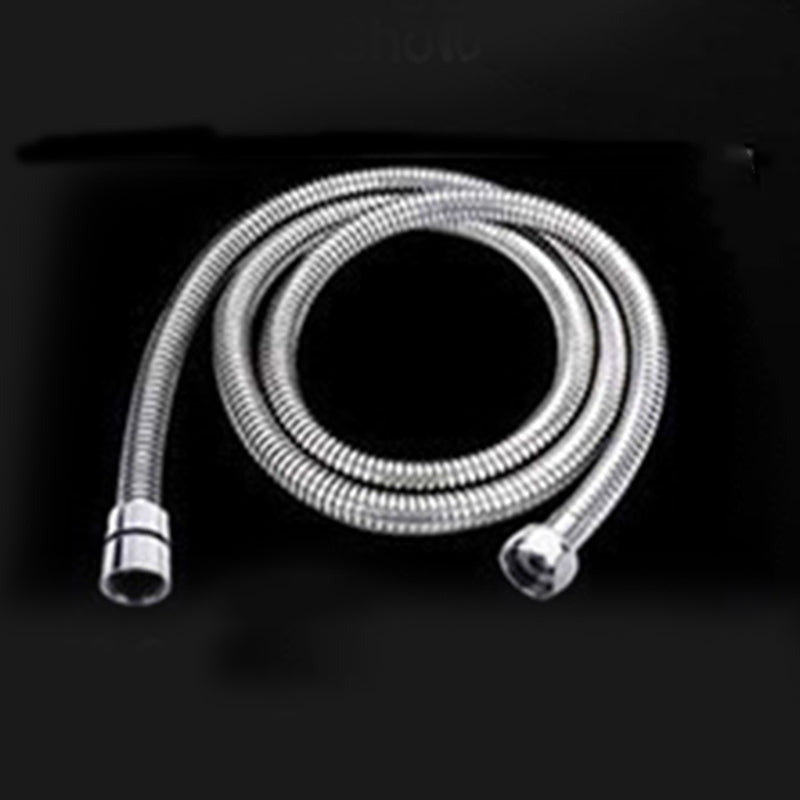 Contemporary Shower Combo Dual Shower Head Ceiling Mounted Metal Square Shower Head Clearhalo 'Bathroom Remodel & Bathroom Fixtures' 'Home Improvement' 'home_improvement' 'home_improvement_shower_heads' 'Shower Heads' 'shower_heads' 'Showers & Bathtubs Plumbing' 'Showers & Bathtubs' 6617231