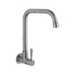 Contemporary Style Bar Faucet Metal Wall-mounted Kitchen Faucet Clearhalo 'Home Improvement' 'home_improvement' 'home_improvement_kitchen_faucets' 'Kitchen Faucets' 'Kitchen Remodel & Kitchen Fixtures' 'Kitchen Sinks & Faucet Components' 'kitchen_faucets' 6617351