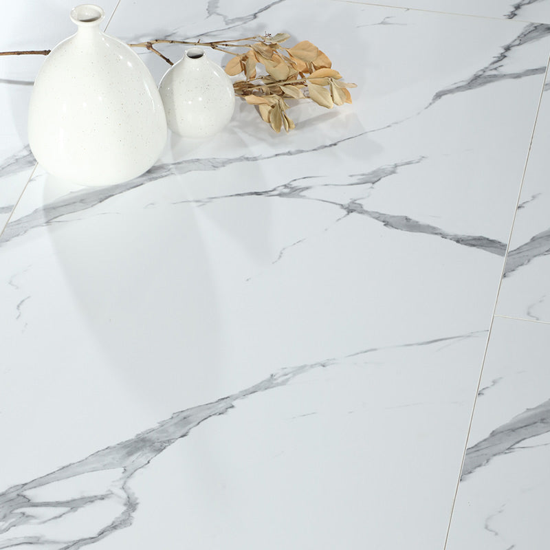 Modern Laminate Flooring Marble Stain Resistant Laminate Plank Flooring Gray White 172.2 sq ft. - 16 Pieces Clearhalo 'Flooring 'Home Improvement' 'home_improvement' 'home_improvement_laminate_flooring' 'Laminate Flooring' 'laminate_flooring' Walls and Ceiling' 6617674