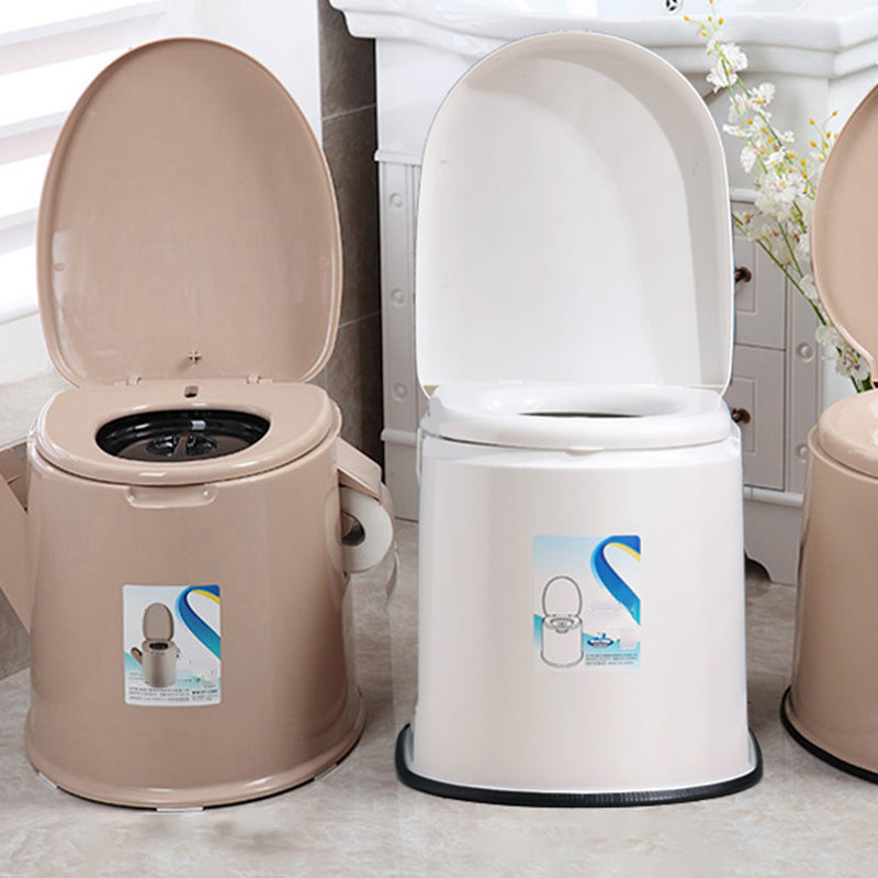Contemporary Plastic Urine Toilet Floor Mounted Toilet Bowl with Seat for Washroom Clearhalo 'Bathroom Remodel & Bathroom Fixtures' 'Home Improvement' 'home_improvement' 'home_improvement_toilets' 'Toilets & Bidets' 'Toilets' 6623914