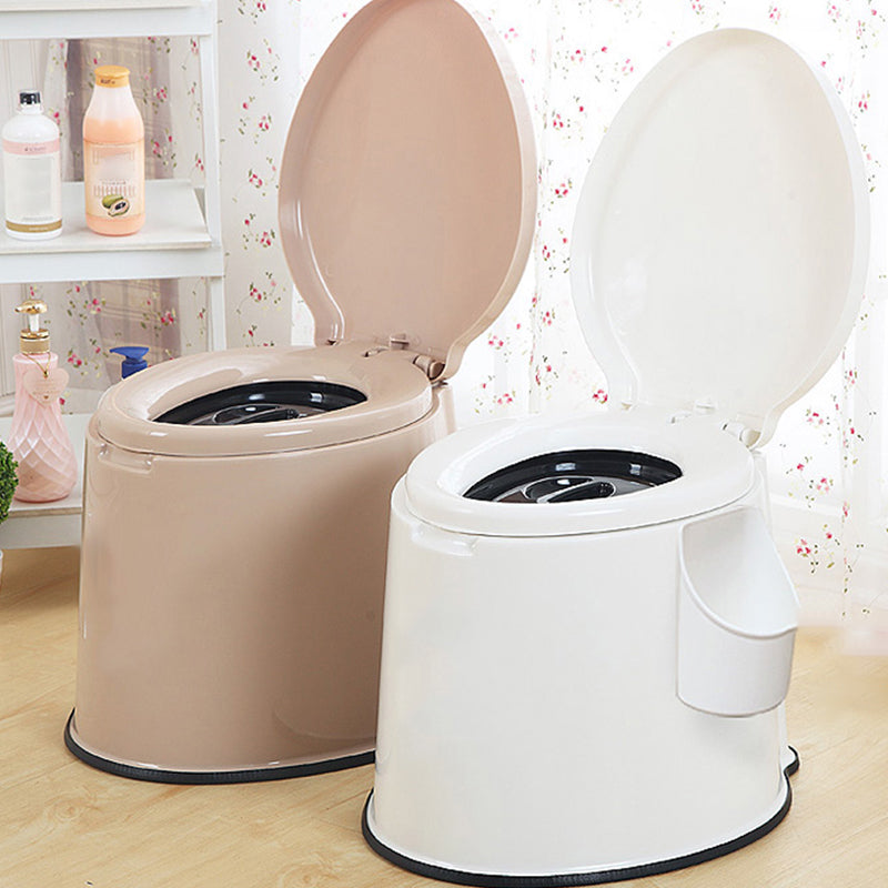 Contemporary Plastic Urine Toilet Floor Mounted Toilet Bowl with Seat for Washroom Clearhalo 'Bathroom Remodel & Bathroom Fixtures' 'Home Improvement' 'home_improvement' 'home_improvement_toilets' 'Toilets & Bidets' 'Toilets' 6623916