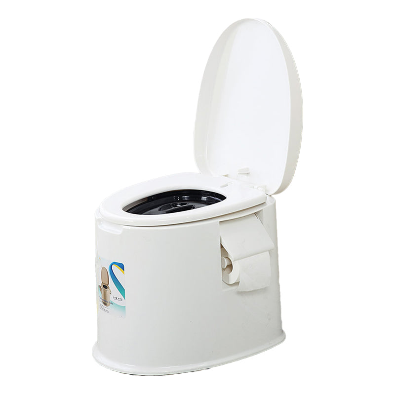Contemporary Plastic Urine Toilet Floor Mounted Toilet Bowl with Seat for Washroom Clearhalo 'Bathroom Remodel & Bathroom Fixtures' 'Home Improvement' 'home_improvement' 'home_improvement_toilets' 'Toilets & Bidets' 'Toilets' 6623918