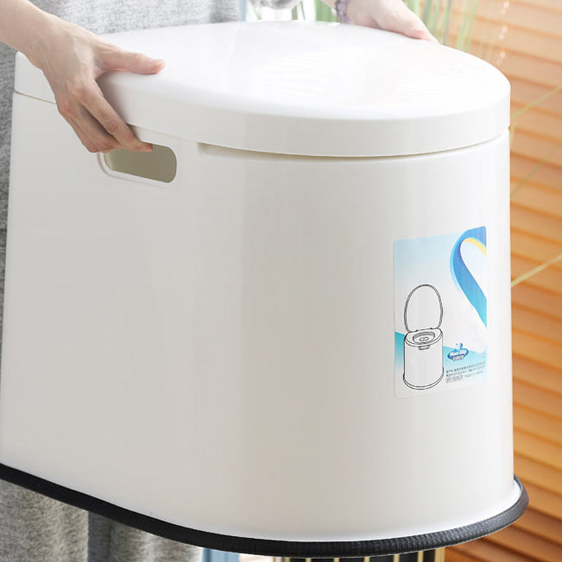 Contemporary Plastic Urine Toilet Floor Mounted Toilet Bowl with Seat for Washroom Clearhalo 'Bathroom Remodel & Bathroom Fixtures' 'Home Improvement' 'home_improvement' 'home_improvement_toilets' 'Toilets & Bidets' 'Toilets' 6623927