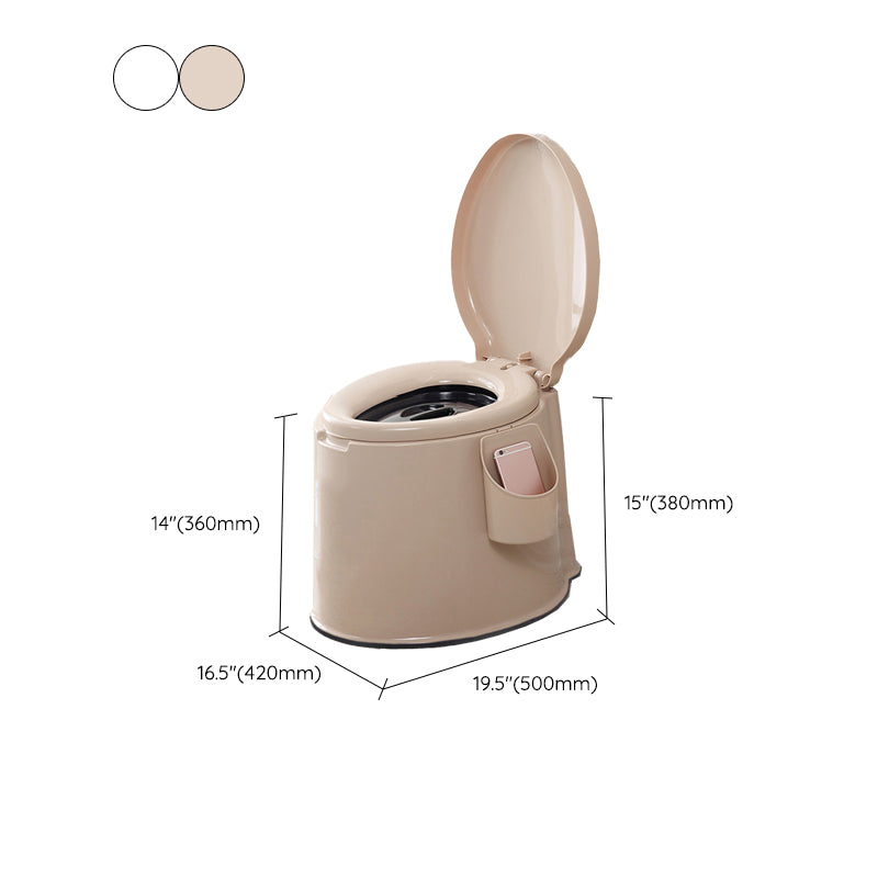 Contemporary Plastic Urine Toilet Floor Mounted Toilet Bowl with Seat for Washroom Clearhalo 'Bathroom Remodel & Bathroom Fixtures' 'Home Improvement' 'home_improvement' 'home_improvement_toilets' 'Toilets & Bidets' 'Toilets' 6623935