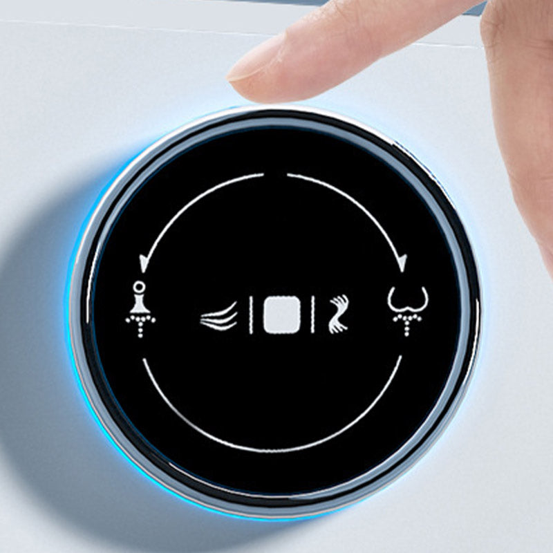 Modern One-Piece Toilet Bowl Floor Mounted Urine Toilet with Concealed Tank for Washroom Clearhalo 'Bathroom Remodel & Bathroom Fixtures' 'Home Improvement' 'home_improvement' 'home_improvement_toilets' 'Toilets & Bidets' 'Toilets' 6623963