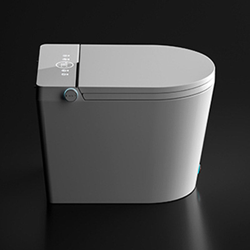 Modern 1-Piece Toilet Floor Mounted Urine Toilet with Slow Close Seat for Washroom Clearhalo 'Bathroom Remodel & Bathroom Fixtures' 'Home Improvement' 'home_improvement' 'home_improvement_toilets' 'Toilets & Bidets' 'Toilets' 6624014