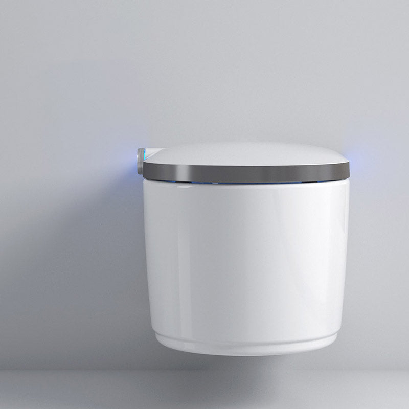 Modern 1-Piece Toilet Bowl In-Wall Urine Toilet with Slow Close Seat for Washroom Clearhalo 'Bathroom Remodel & Bathroom Fixtures' 'Home Improvement' 'home_improvement' 'home_improvement_toilets' 'Toilets & Bidets' 'Toilets' 6624020