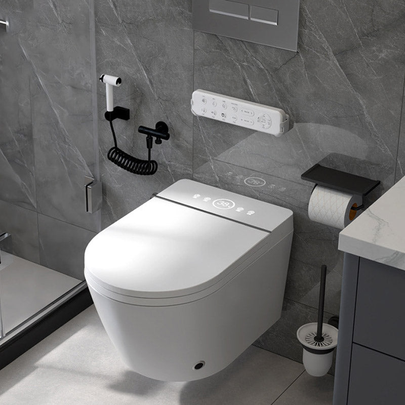 Modern 1-Piece Toilet In-Wall Urine Toilet with Slow Close Seat for Washroom Clearhalo 'Bathroom Remodel & Bathroom Fixtures' 'Home Improvement' 'home_improvement' 'home_improvement_toilets' 'Toilets & Bidets' 'Toilets' 6624033