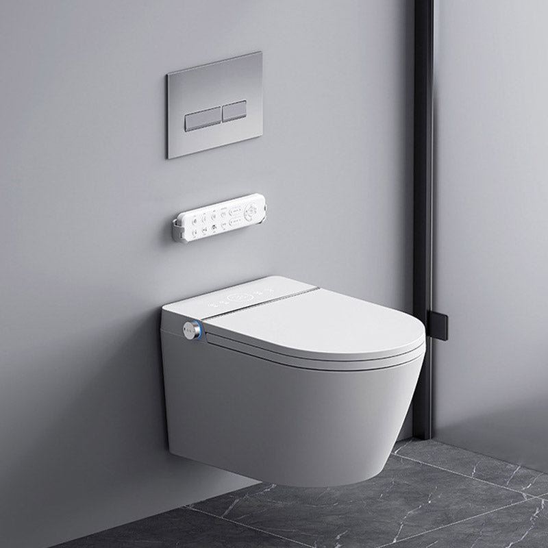 Modern 1-Piece Toilet In-Wall Urine Toilet with Slow Close Seat for Washroom Manual Lid (Standard) Toilet with Low Tanker Clearhalo 'Bathroom Remodel & Bathroom Fixtures' 'Home Improvement' 'home_improvement' 'home_improvement_toilets' 'Toilets & Bidets' 'Toilets' 6624035