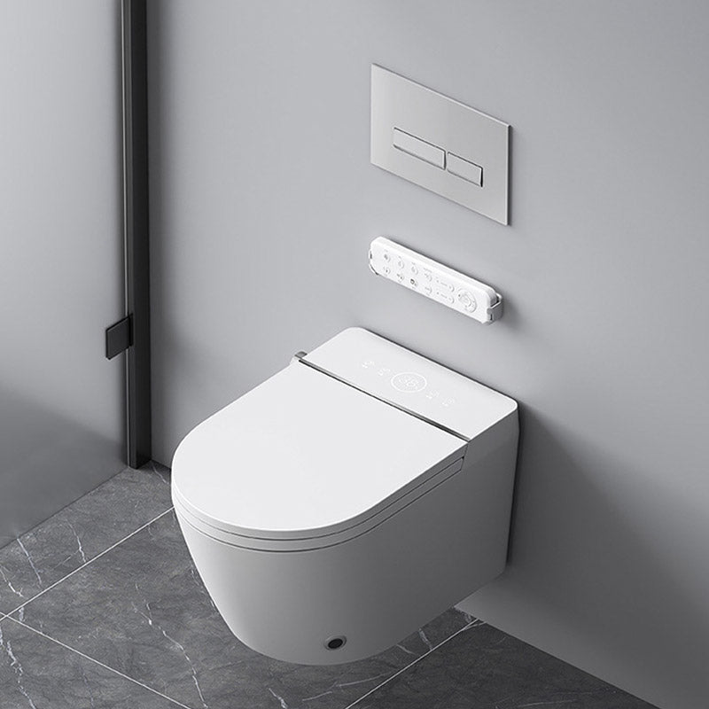 Modern 1-Piece Toilet In-Wall Urine Toilet with Slow Close Seat for Washroom Manual Lid (Standard) Toilet with High Tanker Clearhalo 'Bathroom Remodel & Bathroom Fixtures' 'Home Improvement' 'home_improvement' 'home_improvement_toilets' 'Toilets & Bidets' 'Toilets' 6624036