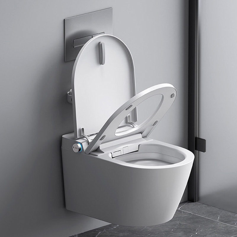 Modern 1-Piece Toilet In-Wall Urine Toilet with Slow Close Seat for Washroom Clearhalo 'Bathroom Remodel & Bathroom Fixtures' 'Home Improvement' 'home_improvement' 'home_improvement_toilets' 'Toilets & Bidets' 'Toilets' 6624045