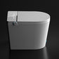 Modern One Piece Toilet Bowl Floor Mounted Urine Toilet with Seat for Bathroom Automatic Lid( Top Configuration) 12" Clearhalo 'Bathroom Remodel & Bathroom Fixtures' 'Home Improvement' 'home_improvement' 'home_improvement_toilets' 'Toilets & Bidets' 'Toilets' 6624100