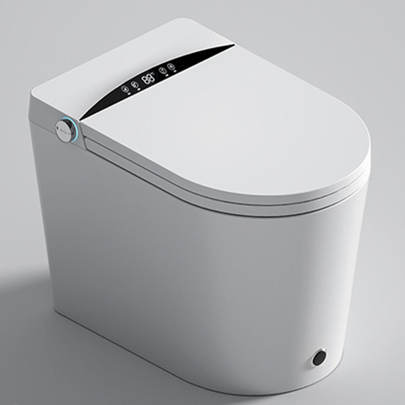 Modern One Piece Toilet Floor Mounted Urine Toilet with Concealed Tank for Bathroom Black Clearhalo 'Bathroom Remodel & Bathroom Fixtures' 'Home Improvement' 'home_improvement' 'home_improvement_toilets' 'Toilets & Bidets' 'Toilets' 6624124