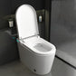 Contemporary 17.32" H White Electronic Toilet Elongated Floor Standing Bidet Clearhalo 'Bathroom Remodel & Bathroom Fixtures' 'Bidets' 'Home Improvement' 'home_improvement' 'home_improvement_bidets' 'Toilets & Bidets' 6624212