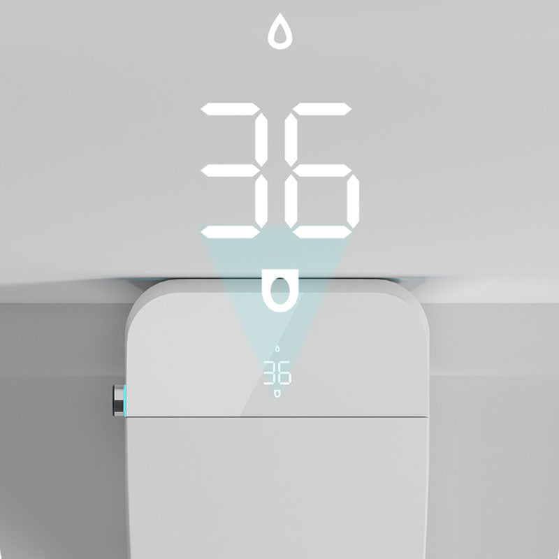 Contemporary Electronic Toilet Seat Elongated Floor Standing Bidet Clearhalo 'Bathroom Remodel & Bathroom Fixtures' 'Bidets' 'Home Improvement' 'home_improvement' 'home_improvement_bidets' 'Toilets & Bidets' 6624246