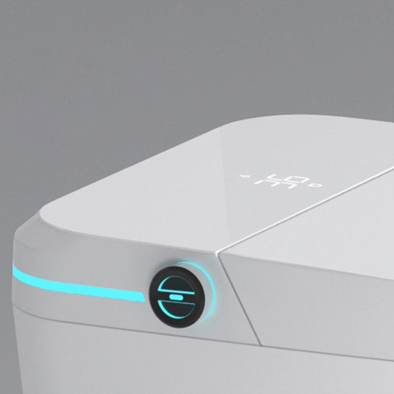 Contemporary Electronic Toilet Seat Elongated Floor Standing Bidet Clearhalo 'Bathroom Remodel & Bathroom Fixtures' 'Bidets' 'Home Improvement' 'home_improvement' 'home_improvement_bidets' 'Toilets & Bidets' 6624247