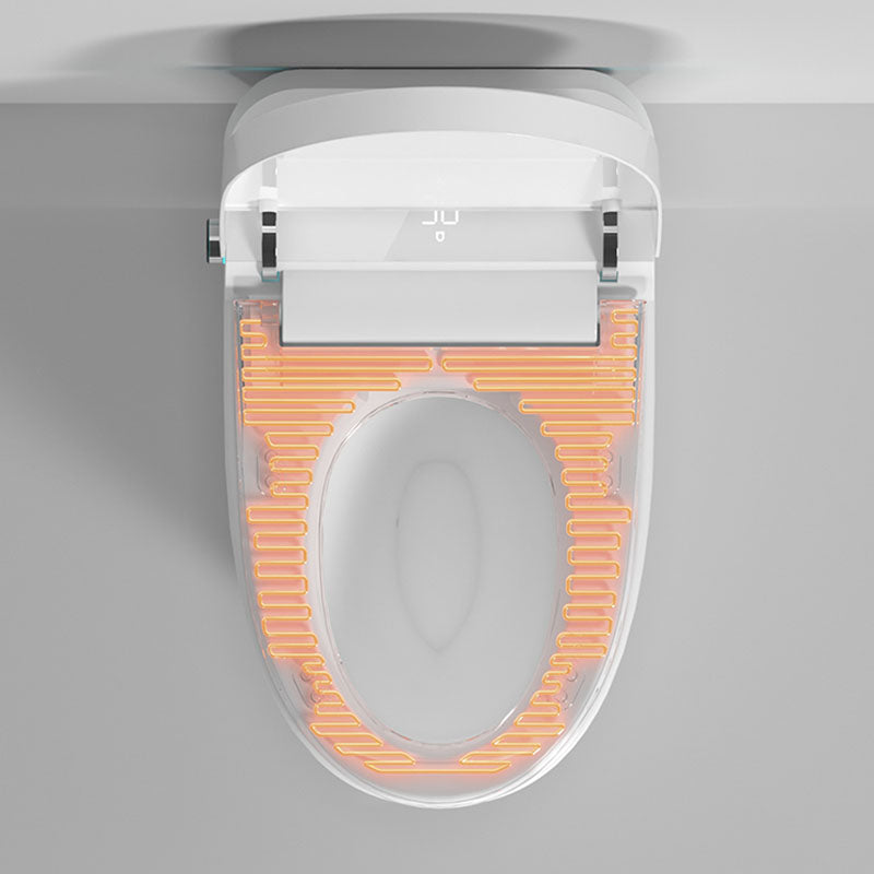 Contemporary Electronic Toilet Seat Elongated Floor Standing Bidet Clearhalo 'Bathroom Remodel & Bathroom Fixtures' 'Bidets' 'Home Improvement' 'home_improvement' 'home_improvement_bidets' 'Toilets & Bidets' 6624249