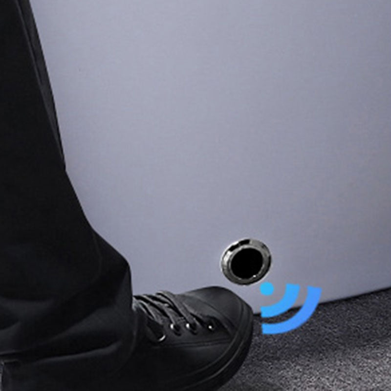 Contemporary White Electronic Toilet Elongated Floor Mount Bidet Clearhalo 'Bathroom Remodel & Bathroom Fixtures' 'Bidets' 'Home Improvement' 'home_improvement' 'home_improvement_bidets' 'Toilets & Bidets' 6624279