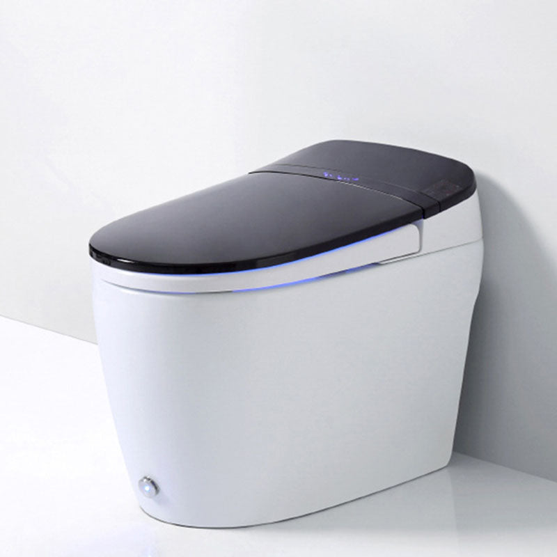 Electronic Toilet Elongated Floor Standing Bidet with Warm Air Dryer Clearhalo 'Bathroom Remodel & Bathroom Fixtures' 'Bidets' 'Home Improvement' 'home_improvement' 'home_improvement_bidets' 'Toilets & Bidets' 6624327