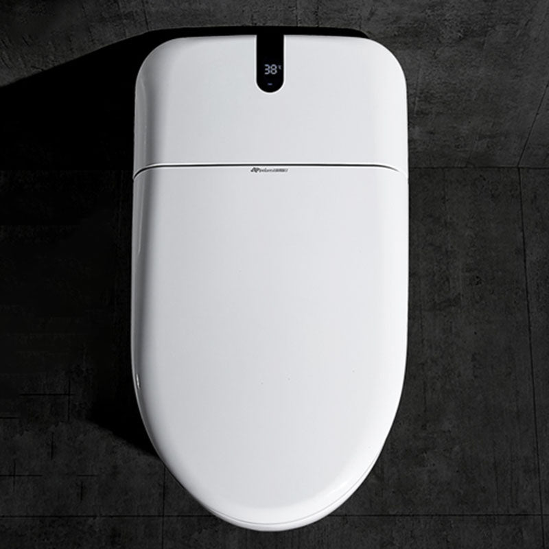 Electronic Toilet Elongated Floor Standing Bidet with Warm Air Dryer Clearhalo 'Bathroom Remodel & Bathroom Fixtures' 'Bidets' 'Home Improvement' 'home_improvement' 'home_improvement_bidets' 'Toilets & Bidets' 6624329