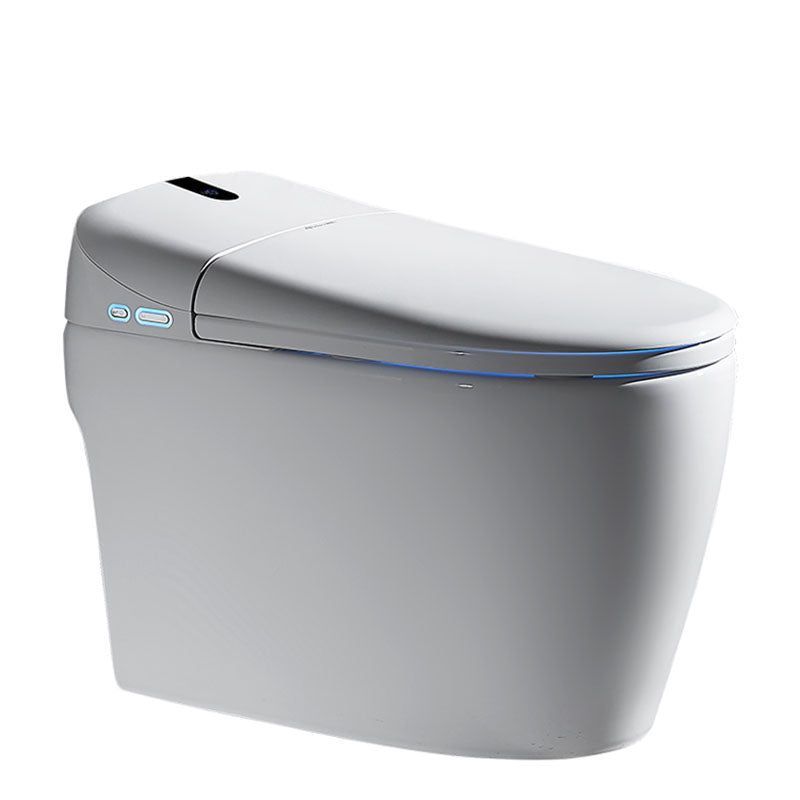 Electronic Toilet Elongated Floor Standing Bidet with Warm Air Dryer Clearhalo 'Bathroom Remodel & Bathroom Fixtures' 'Bidets' 'Home Improvement' 'home_improvement' 'home_improvement_bidets' 'Toilets & Bidets' 6624330