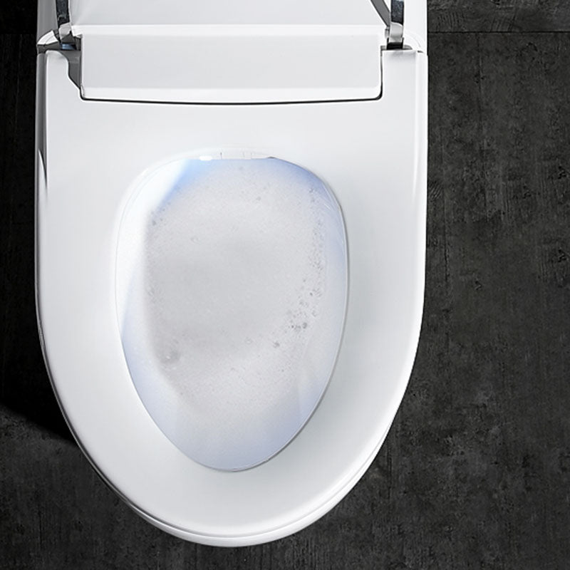 Electronic Toilet Elongated Floor Standing Bidet with Warm Air Dryer Clearhalo 'Bathroom Remodel & Bathroom Fixtures' 'Bidets' 'Home Improvement' 'home_improvement' 'home_improvement_bidets' 'Toilets & Bidets' 6624332