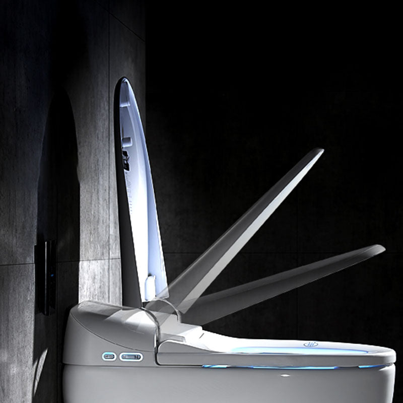 Electronic Toilet Elongated Floor Standing Bidet with Warm Air Dryer Clearhalo 'Bathroom Remodel & Bathroom Fixtures' 'Bidets' 'Home Improvement' 'home_improvement' 'home_improvement_bidets' 'Toilets & Bidets' 6624334